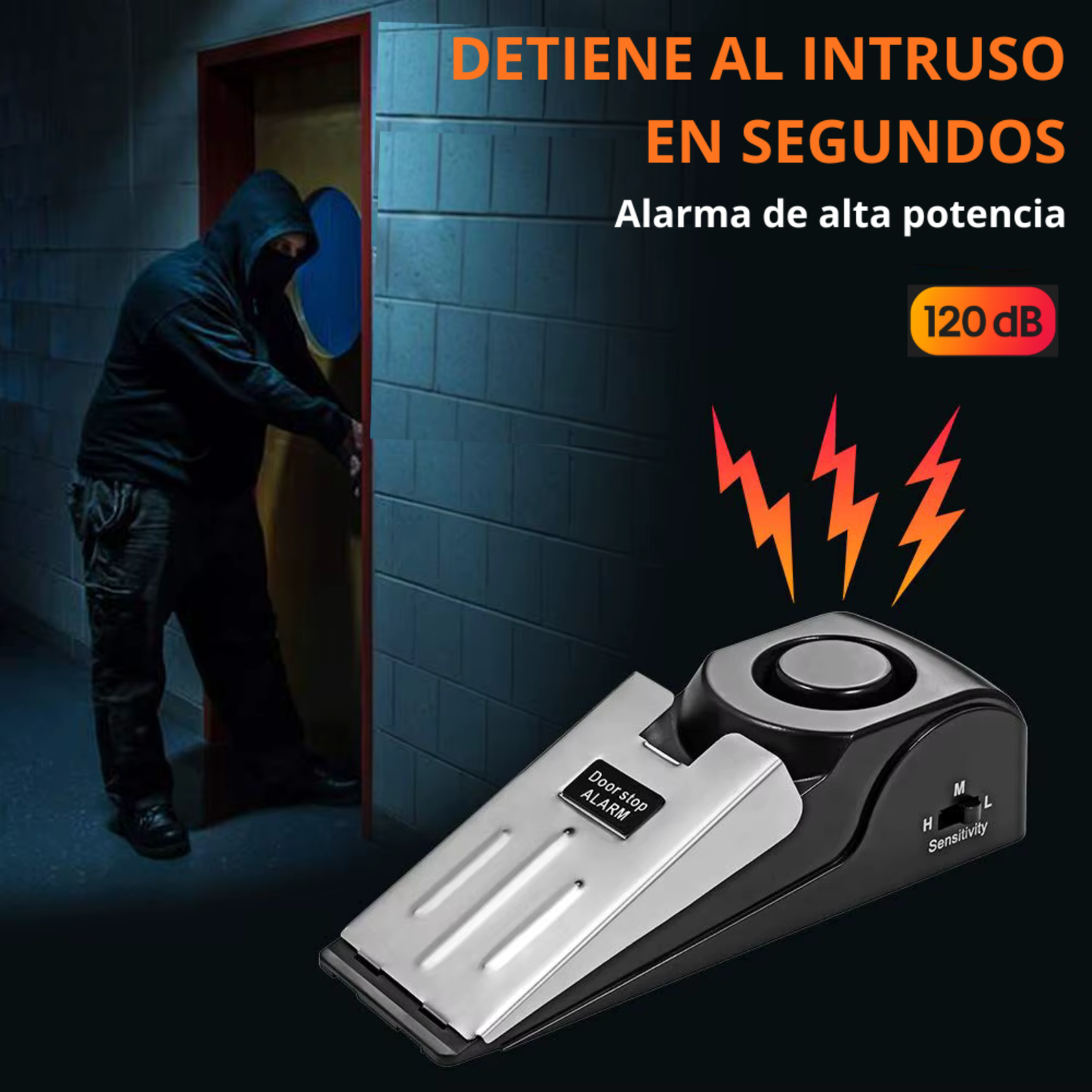 Alarma Portátil de Seguridad en la Calle, Hogar y Viajes